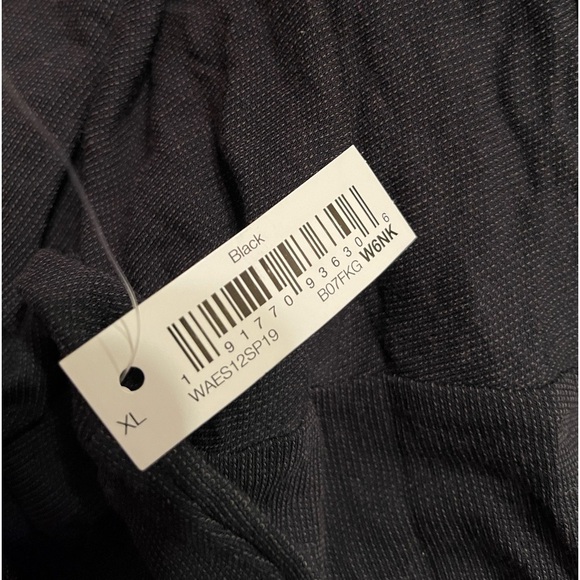 NWT Amazon Essentials Relaxed-Fit Lightweight Lounge Terry Open-Front Cardigan - Picture 4 of 6